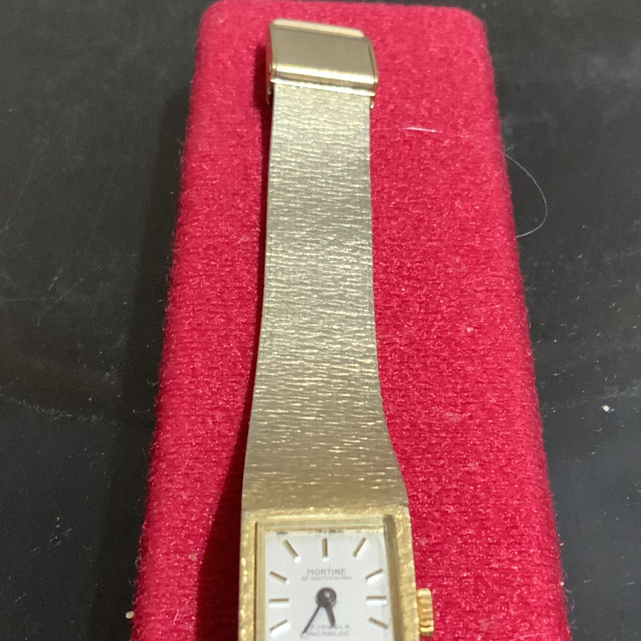 Antique Ladies wrist watch mechanical Swiss boxed