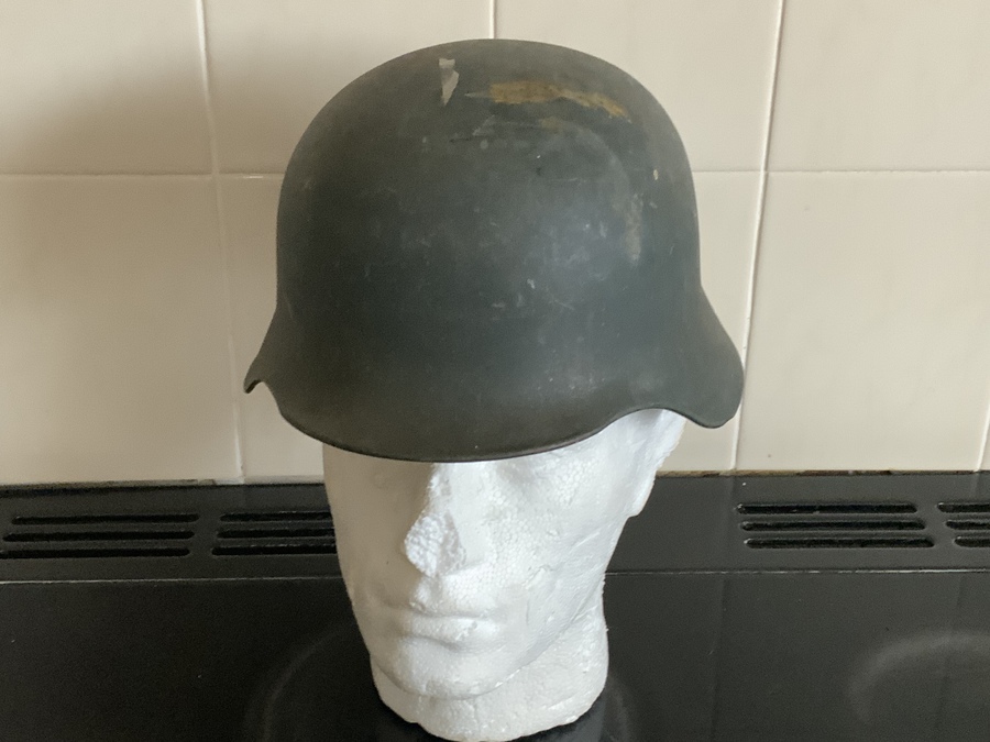 German Soldiers 2WW steel helmet.
