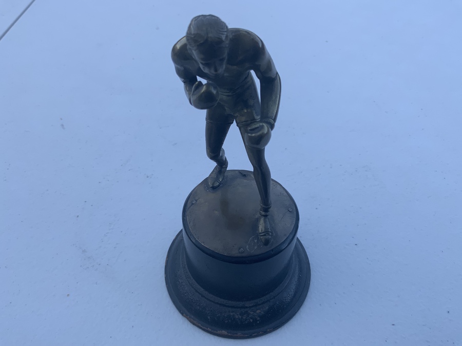Bronze figure of Boxer ' Jack Dempsey