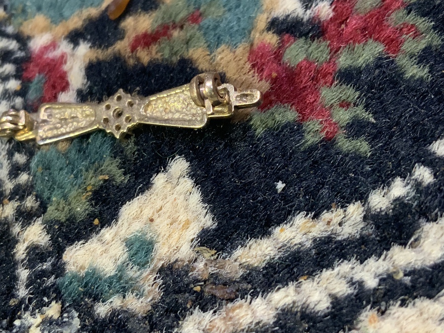 Antique Gold and Diamond Tiepin