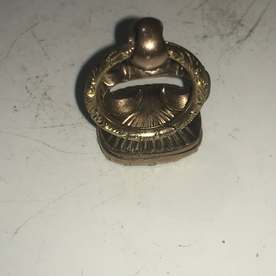 Antique Gold watch’s chains fob Seal & ring