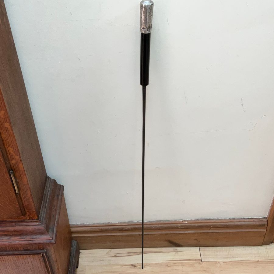 Antique Gentleman’s walking stick sword stick, London 1923
