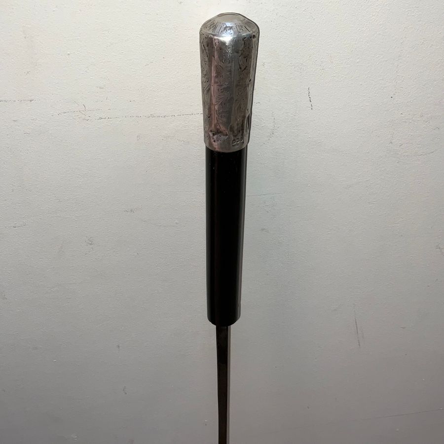 Antique Gentleman’s walking stick sword stick, London 1923