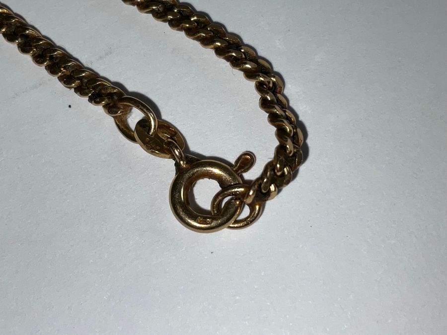 Antique Gold Chain  & pendant