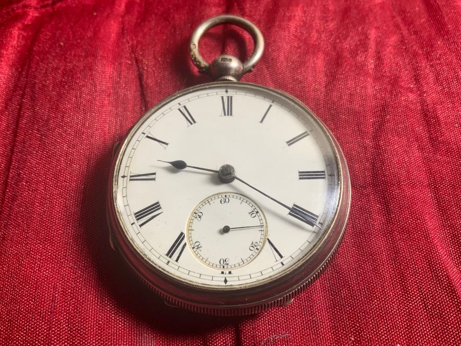 Coventry mans silver pocket watch