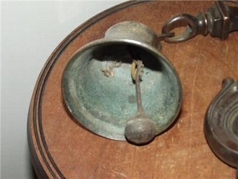 Antique BELL SHOP VICTORIAN KEEPERS ALARM--SGB3
