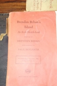 Antique Brendan Behan's Island written by Brendan Behan drawings by Paul Hogarth.  