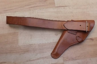 Antique Holster and belt Nairobi police womans from pre Independece times