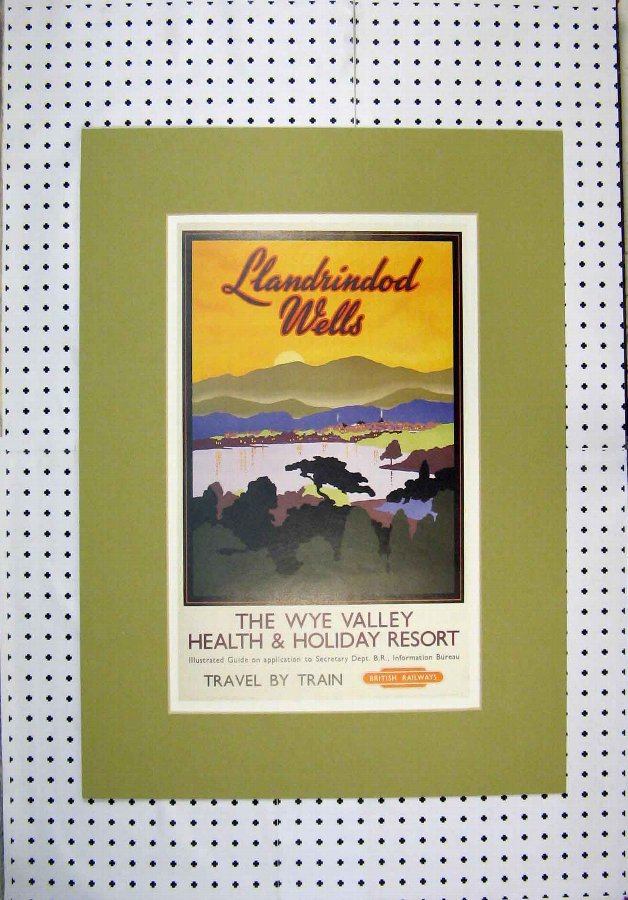 Print Advert British Railways Wye Valley Holiday R