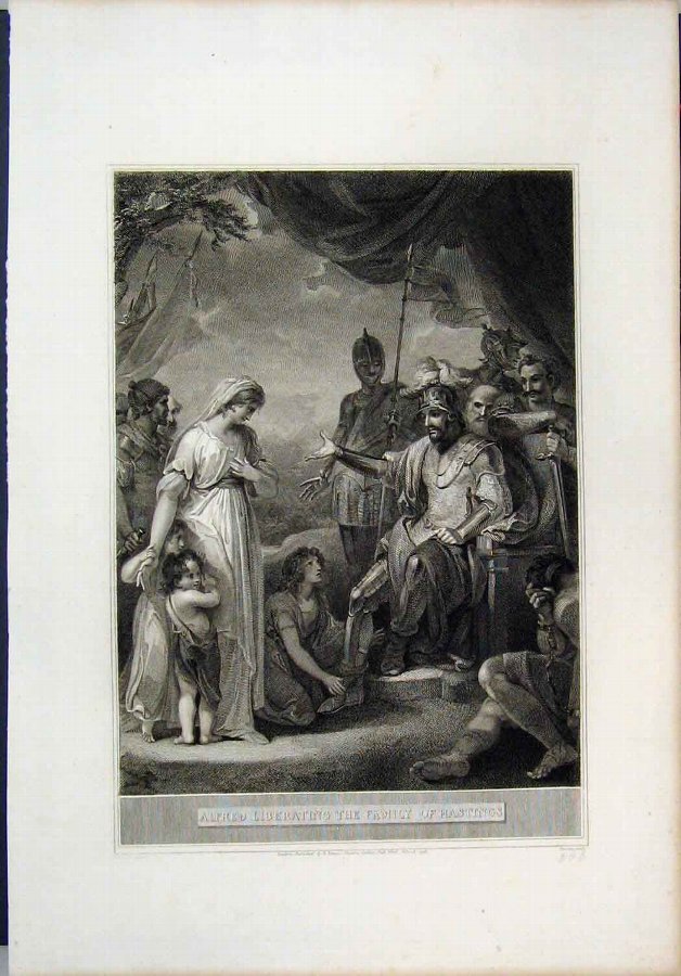 Print Alfred Liberating Family Hastings1798 Single