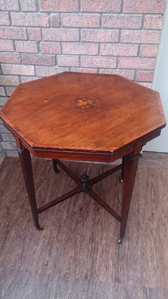 victorian rosewood occasional table