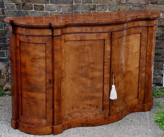 Victorian Mahogany Credenza Circa 1850-60