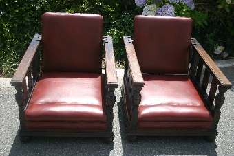 2 1920 lounge chairs