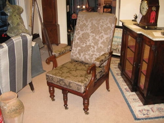 reclining armchair