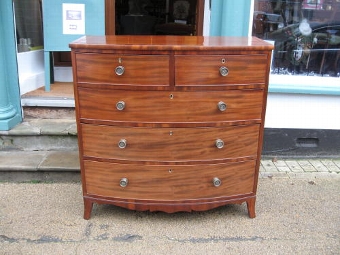 bowfront chest