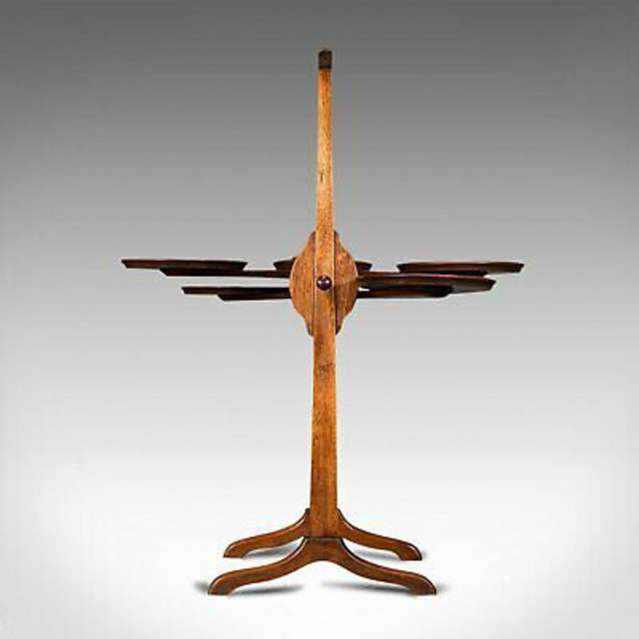 Antique Antique Monoplane Folding Cake Stand, Mahogany, Afternoon Tea, Table, Edwardian