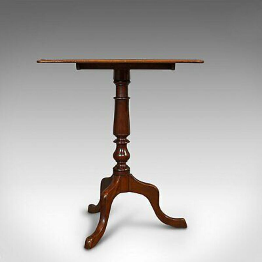 Antique Antique Wine Table, English, Mahogany, Side, Lamp Stand, Victorian, Circa 1870