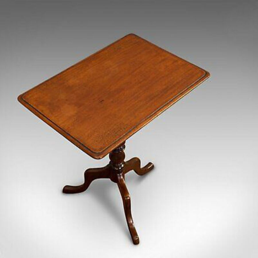 Antique Antique Wine Table, English, Mahogany, Side, Lamp Stand, Victorian, Circa 1870