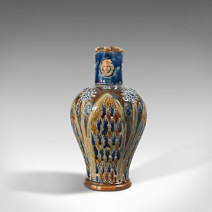 Antique Antique Serving Ewer, English, Ceramic, Decorative, Amphora, Victorian, C.1876