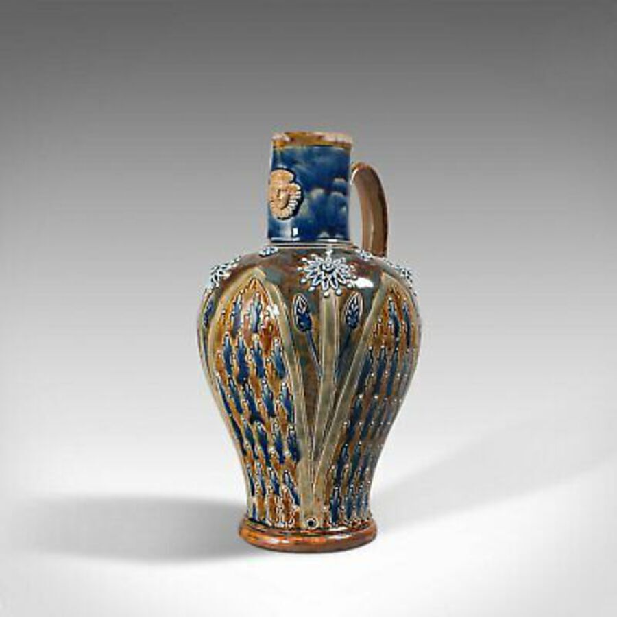 Antique Antique Serving Ewer, English, Ceramic, Decorative, Amphora, Victorian, C.1876