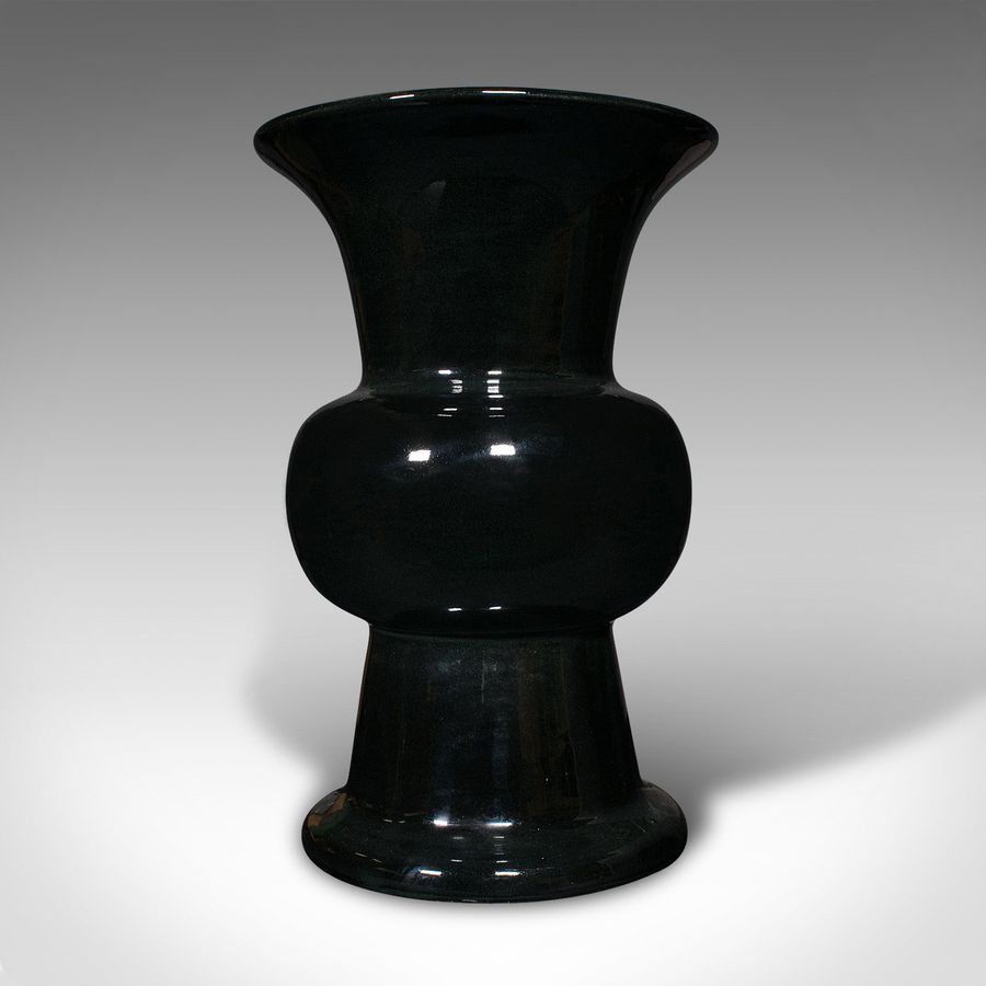 Antique Antique Display Vase, English, Ceramic, Flower Urn, Ritual Form, Edwardian, 1910