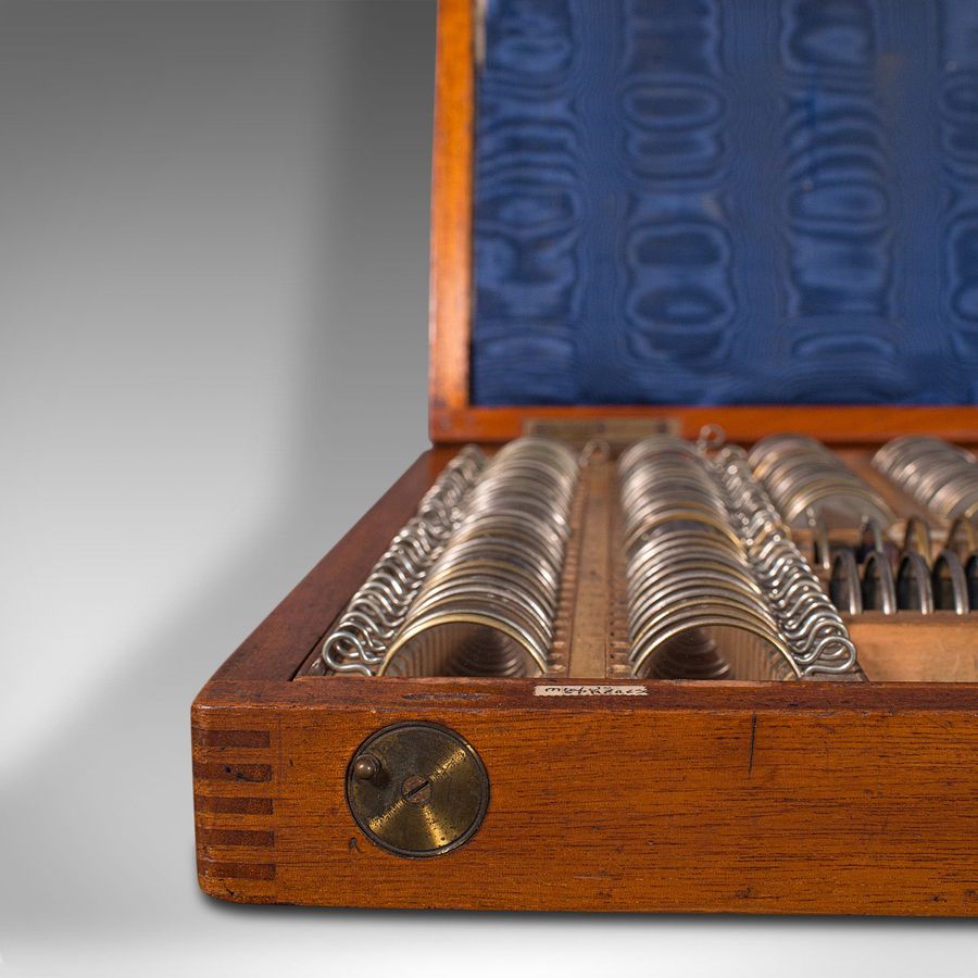 Antique Antique Cased Optometrist's Set, English, Optical Instrument, Boxed, Victorian