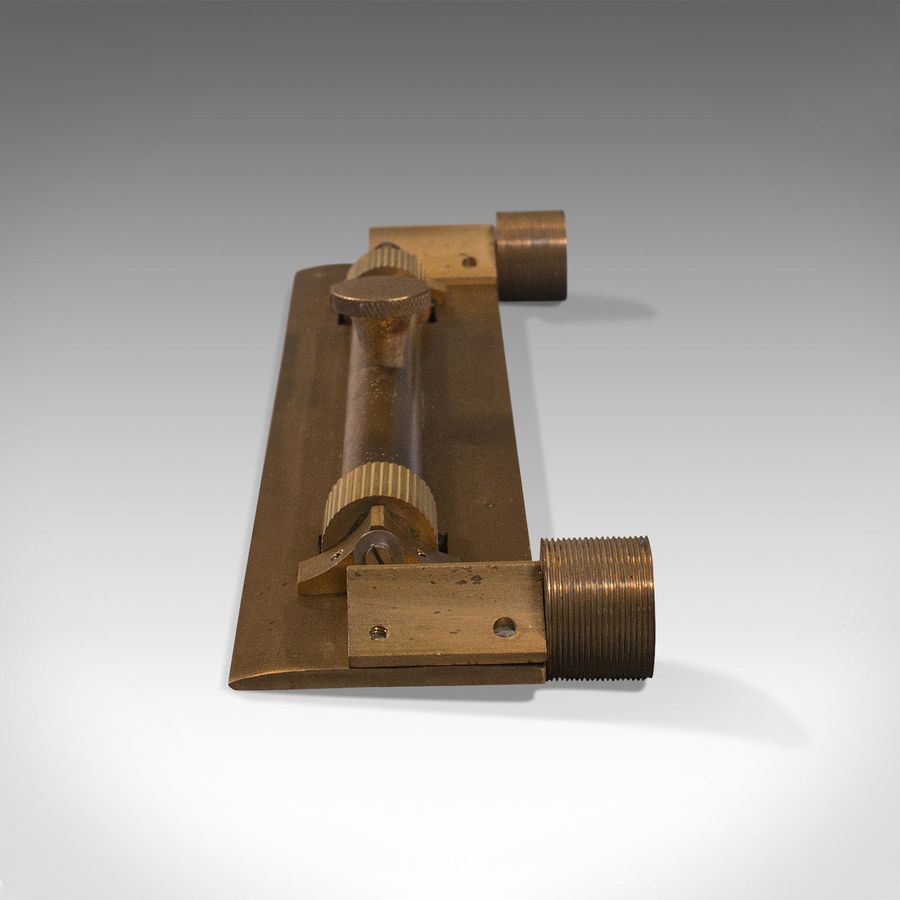 Antique Antique Rolling Parallel Rule, English, Brass, Scientific Instrument, Edwardian
