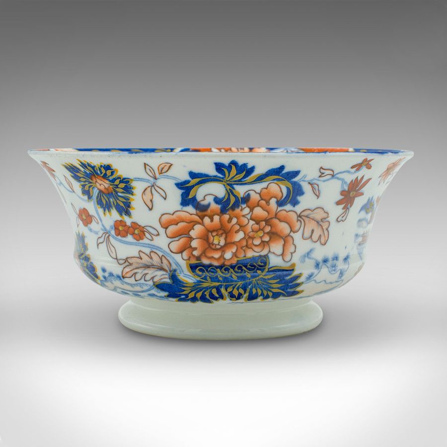 Antique Antique Finger Bowl, English, Decorative Ceramic Serving Dish, Victorian, C.1900