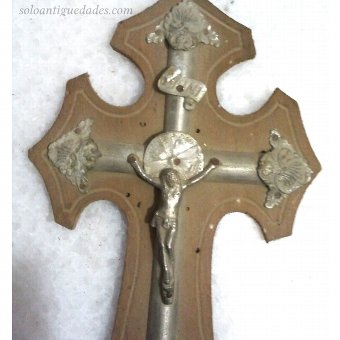 Antique Benditera wooden cross