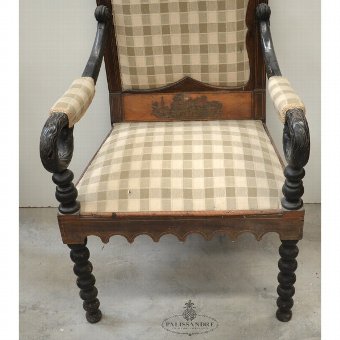 Antique Magnificent Victorian armchair