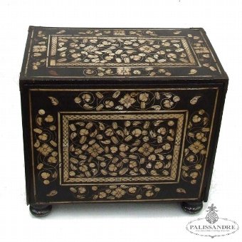 Antique Bargue inlaid with ivory