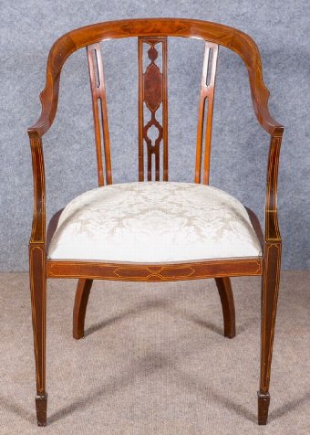 Edwardian Inlaid Chair