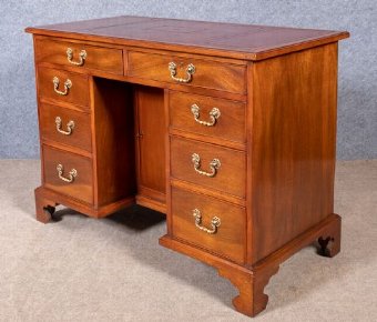 George III Style Kneehole Desk