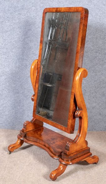 Victorian Cheval Mirror