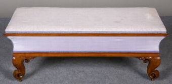 Victorian ottoman