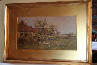 James Aumonier R.A. Painting.