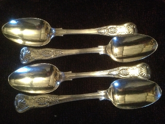 Irish Sterling Silver  Tea Spoons