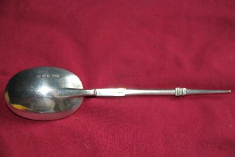 Antique Silver Romanesque spoon 