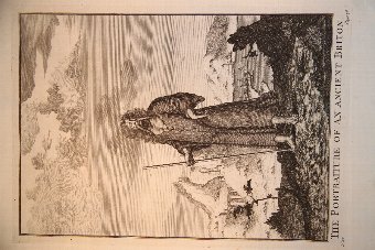 An ancient Britain,  engraving / print