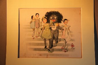 GOLLIWOG !!   & the Dutch Dolls !