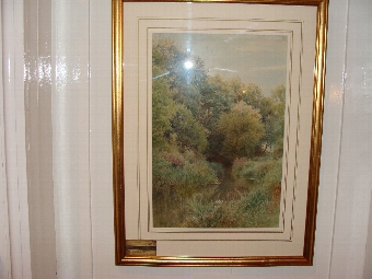 Signed watercolour by Lilian Stannard