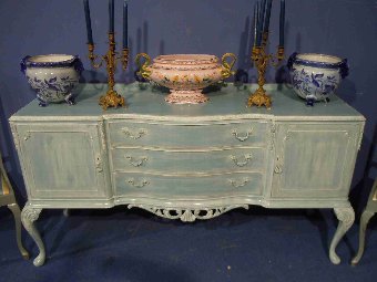 Queen Anne painted Sideboard