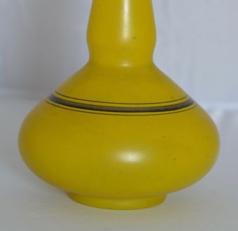 Antique Beautiful Art Deco Scailmont  Glass Vase