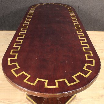 Antique 20th Century Spanish Lacquered Table