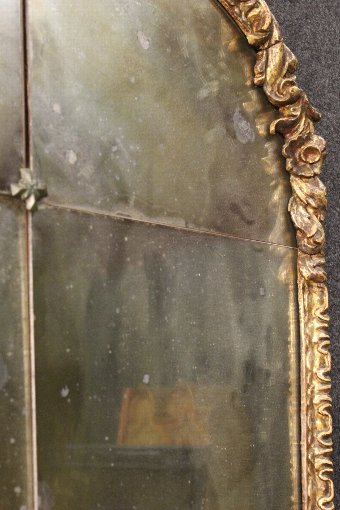 Antique Great Italian golden mirror of the early 20th century