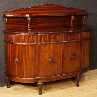 French sideboard in mahogany wood
