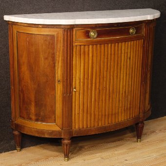 French sideboard with marble top in Louis XVI style
