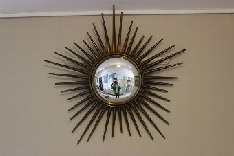 Very Stylish Mid 20th Century Starburst Mirror