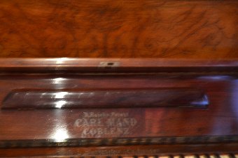 upright piano from carl maind
