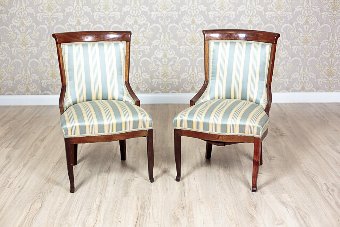 Two Biedermeier Chairs, Circa 1830